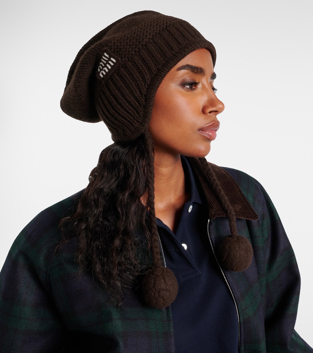 Wool and cashmere hat | Miu Miu