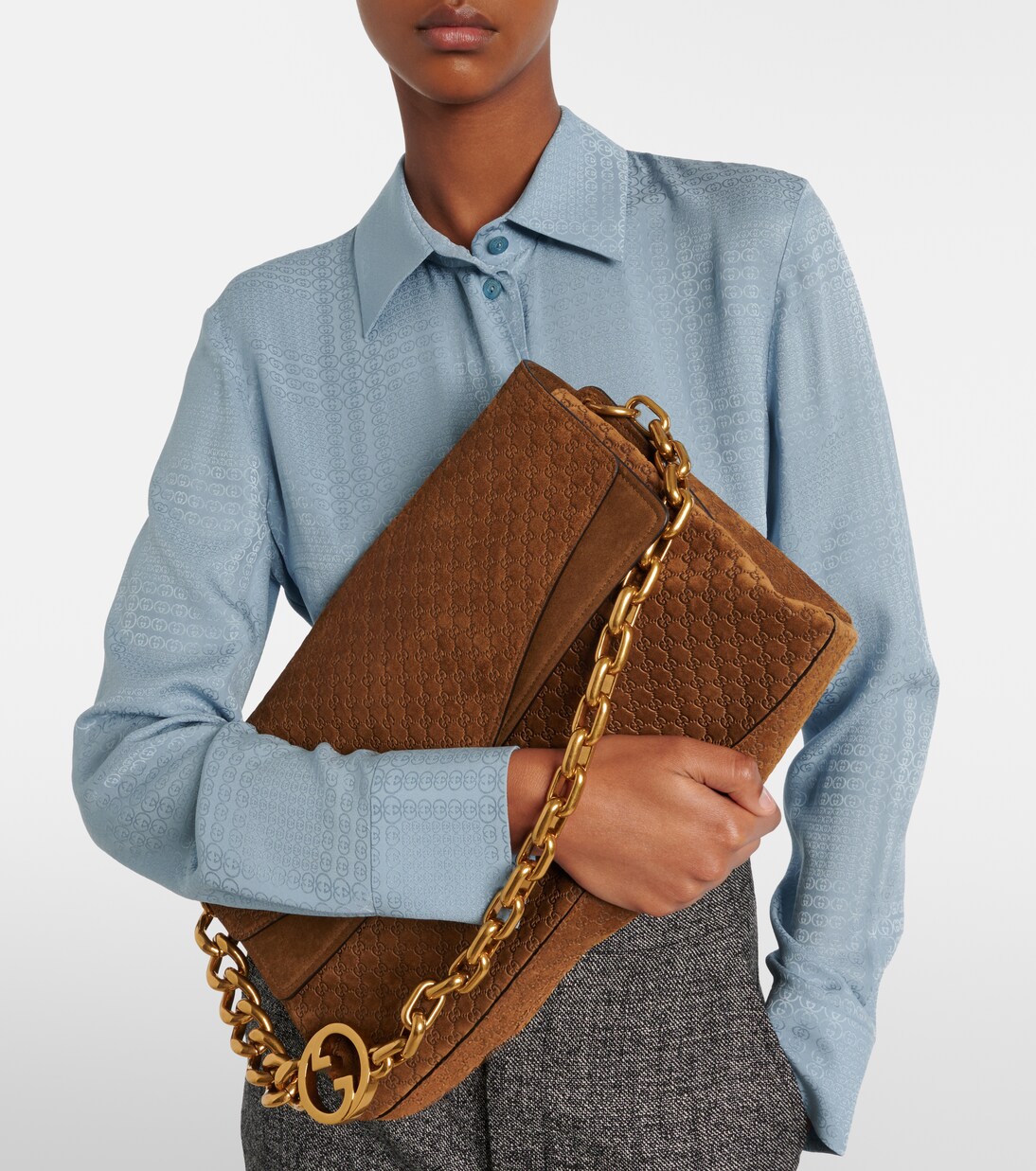 Interlocking G Large shoulder bag | Gucci