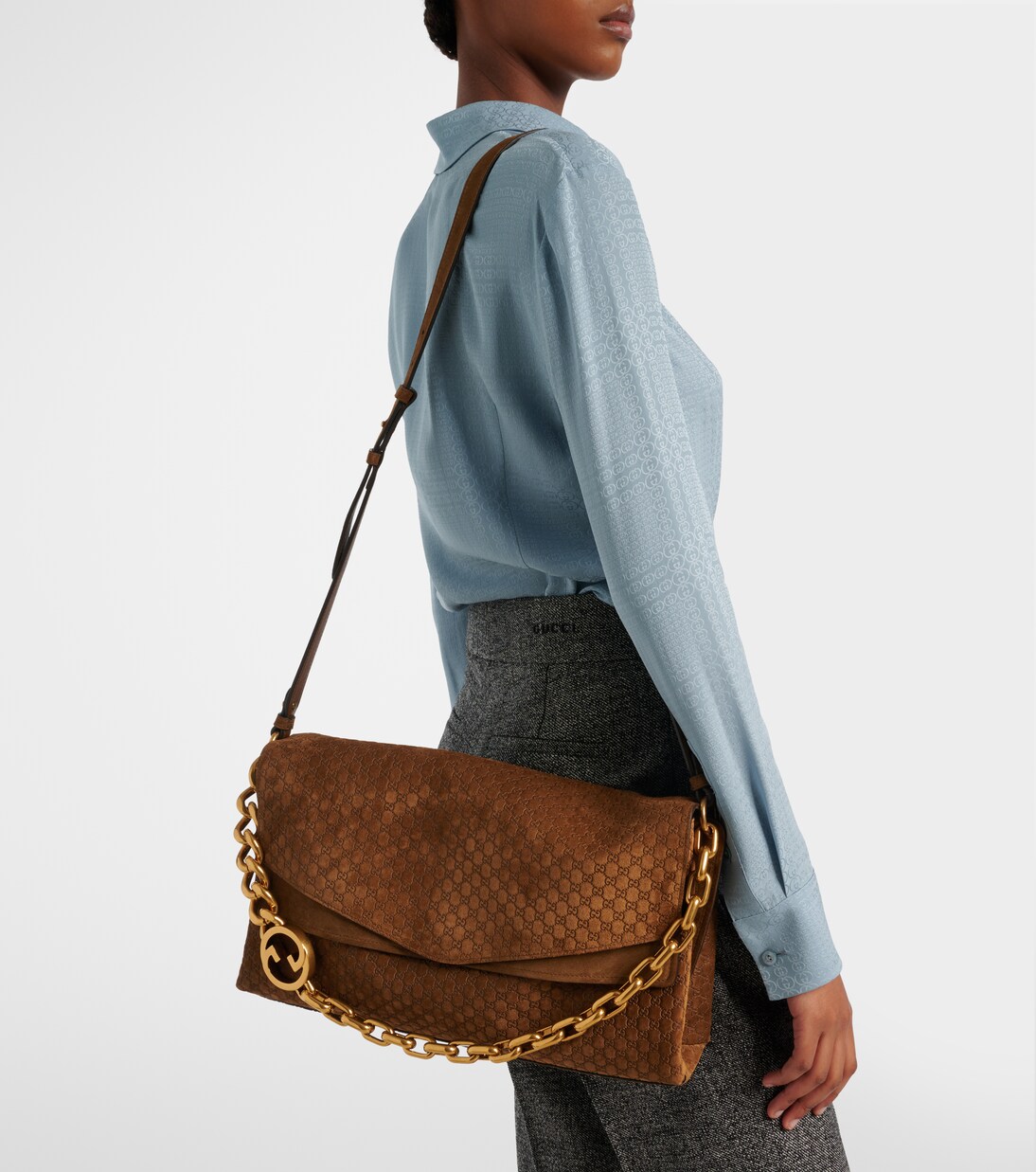 Interlocking G Large shoulder bag | Gucci