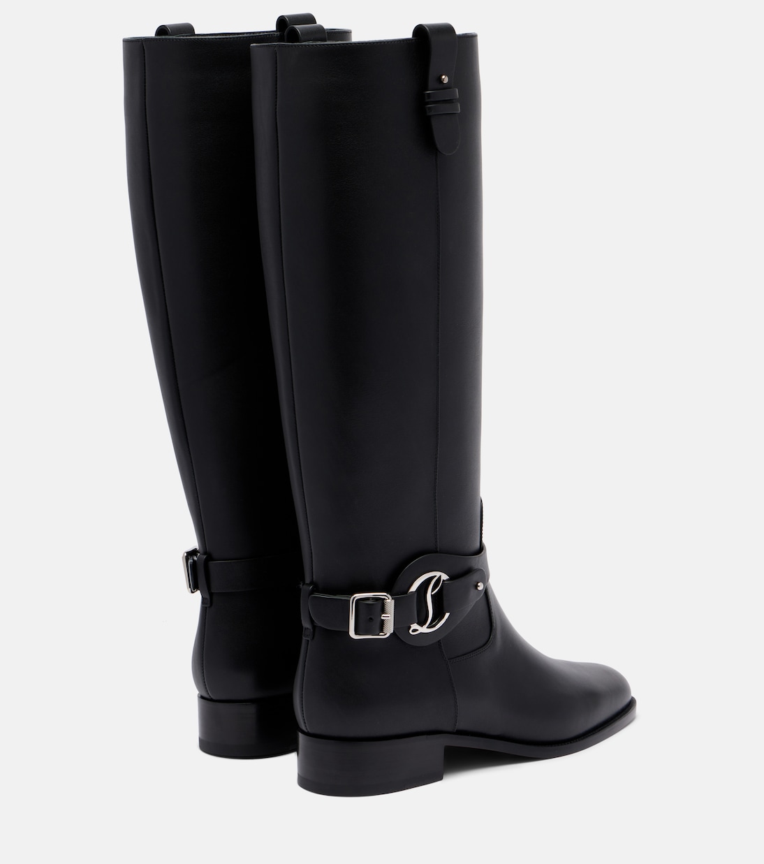 Dianouchette leather biker boots | Christian Louboutin