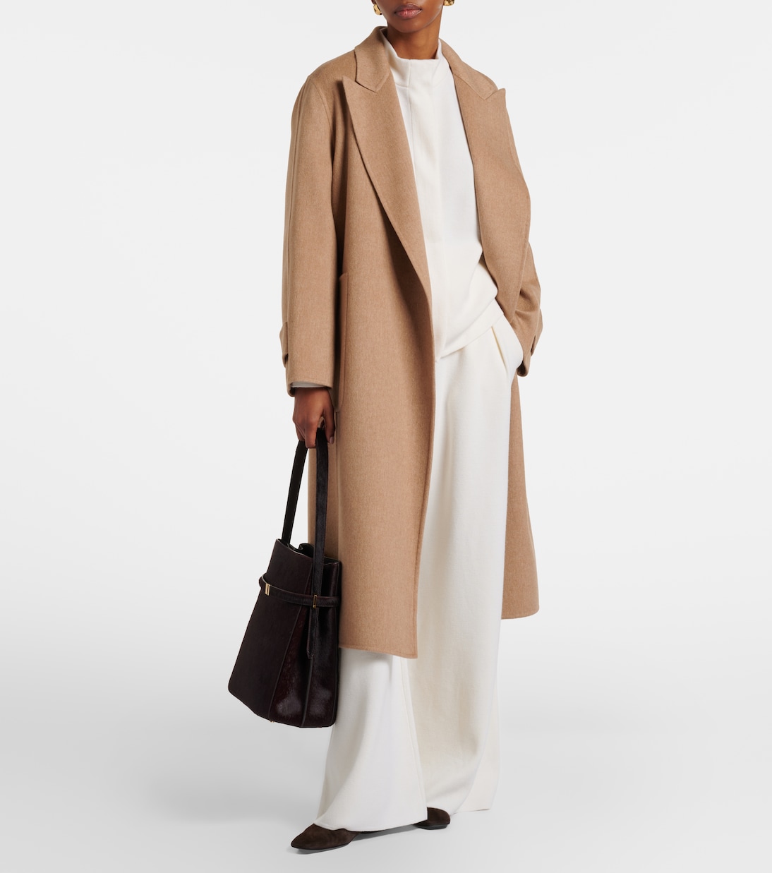 Belted camel hair coat | Max Mara