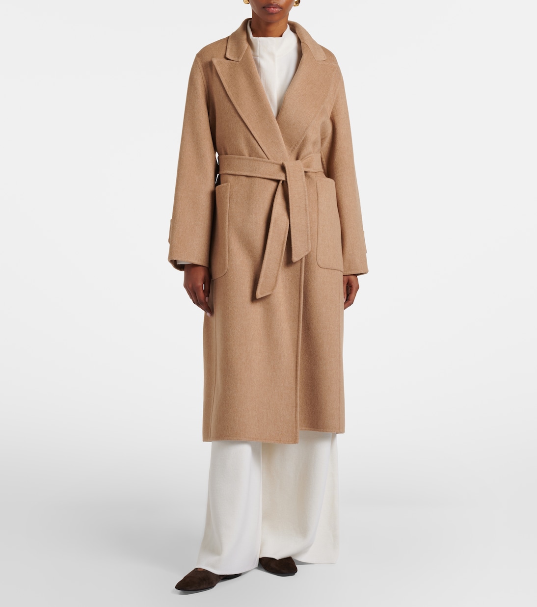 Belted camel hair coat | Max Mara