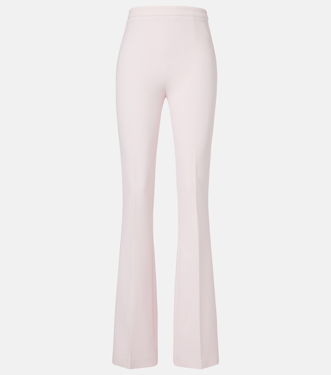 Alexa high-rise crêpe flared pants | Safiyaa