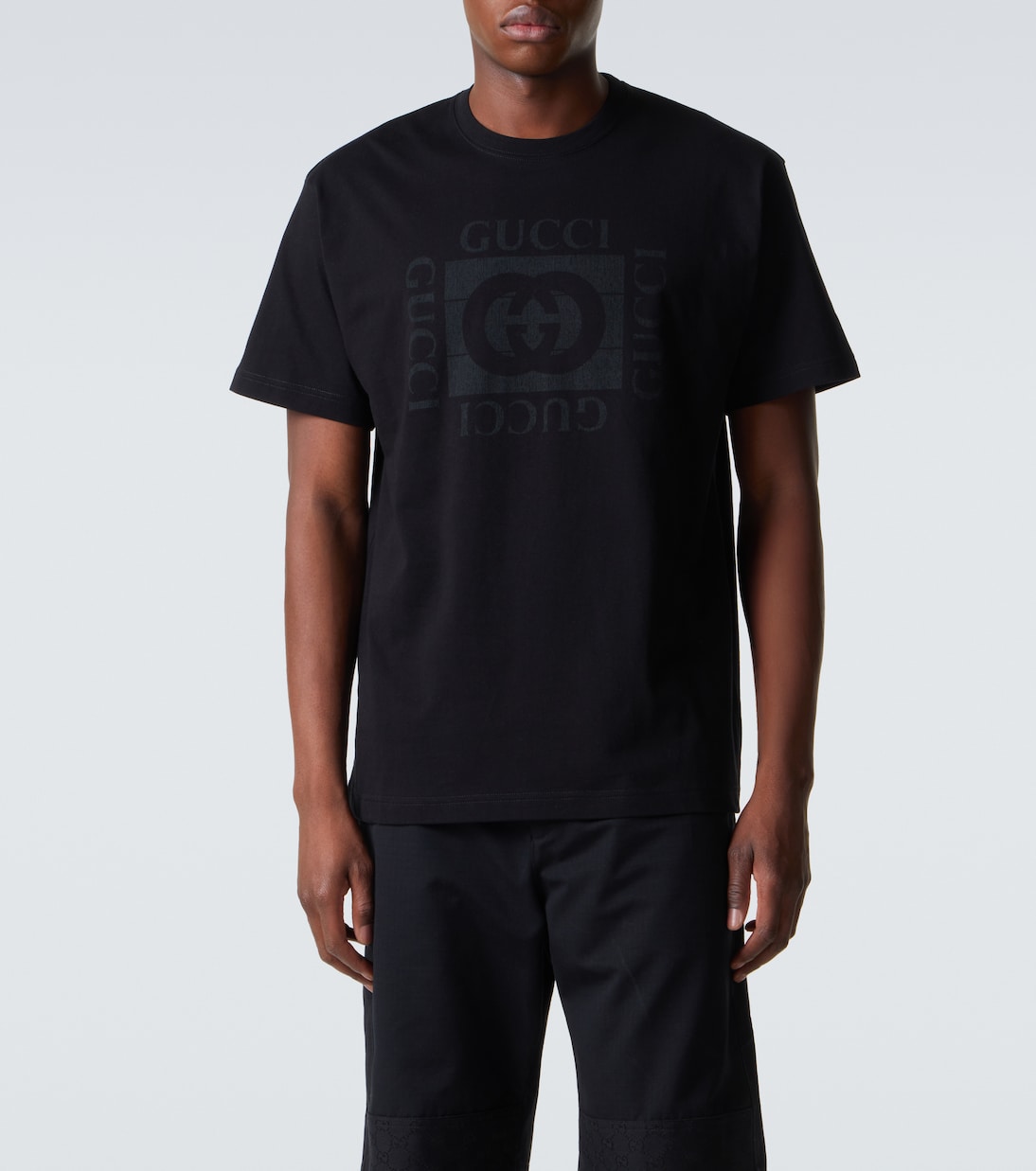 T-shirt interlocking G en coton  | Gucci