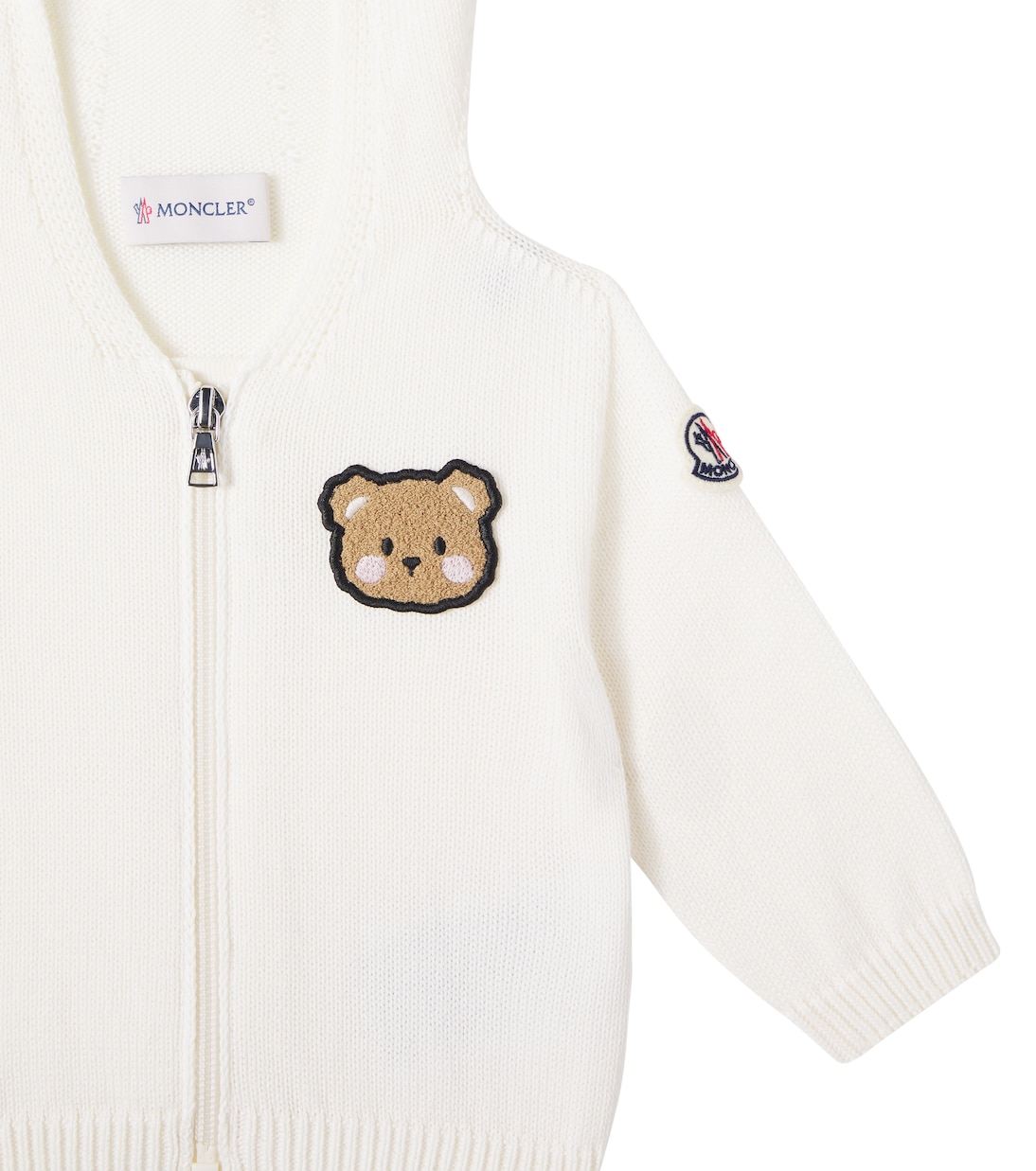 Baby Kapuzenjacke aus Baumwolle | Moncler Enfant