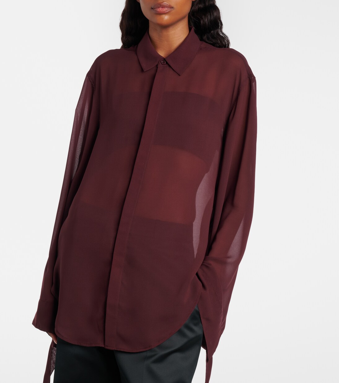 Verlin chiffon shirt | The Frankie Shop
