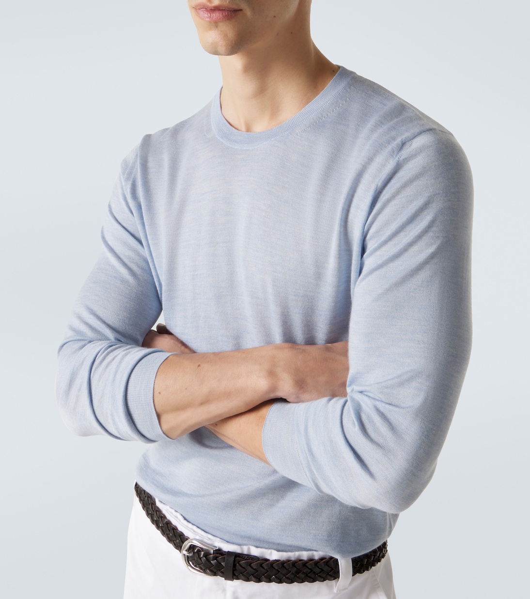 Argentina cashmere and silk sweater | Fedeli