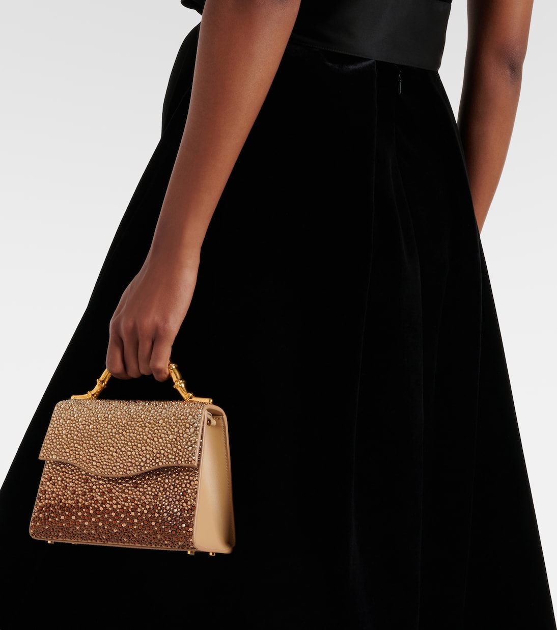 Coquette embellished top-handle bag | Elie Saab