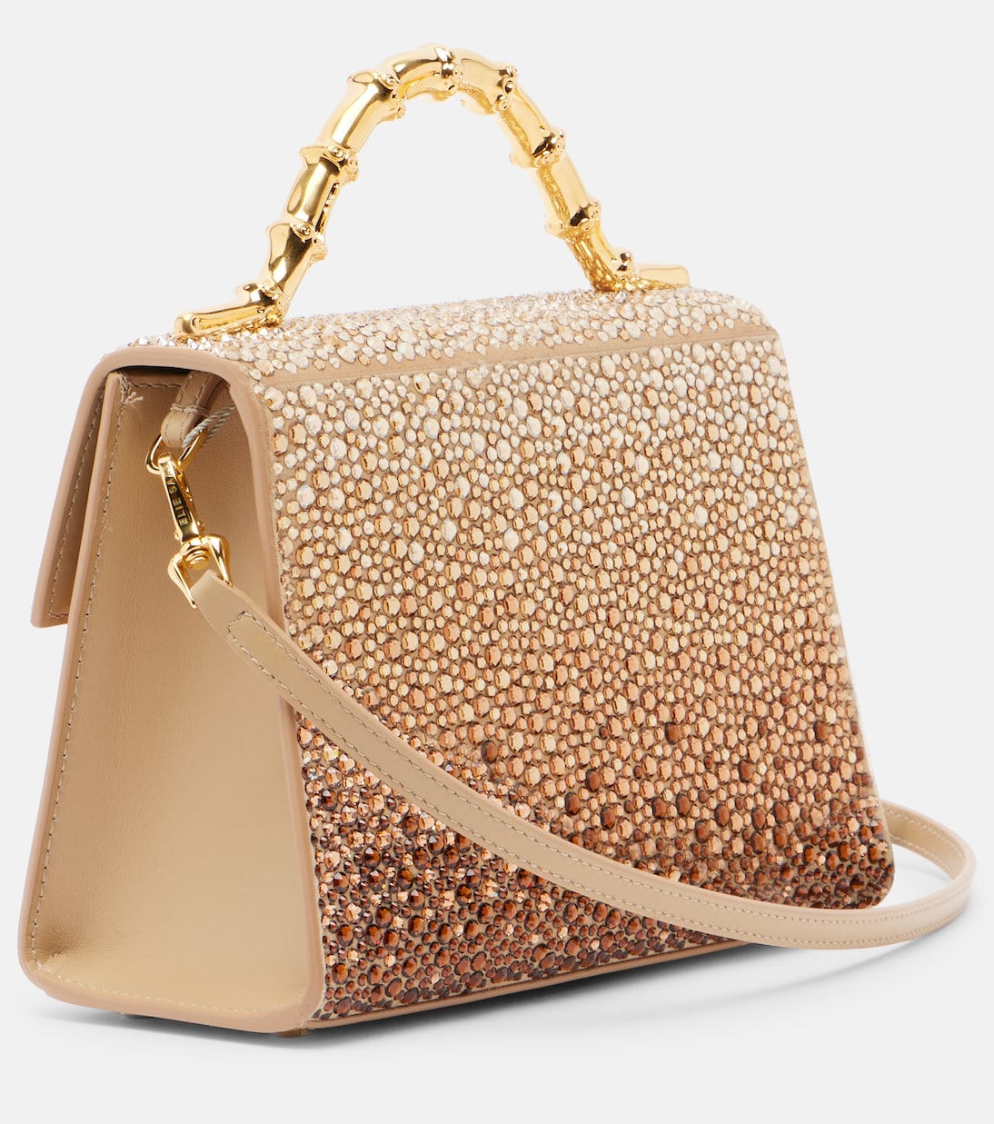 Coquette embellished top-handle bag | Elie Saab