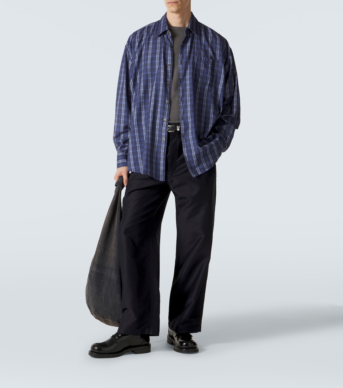 Drip denim shoulder bag | Our Legacy