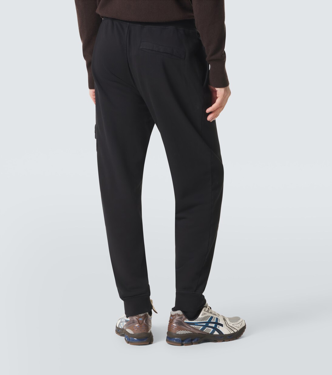 Compass cotton fleece sweatpants | Stone Island