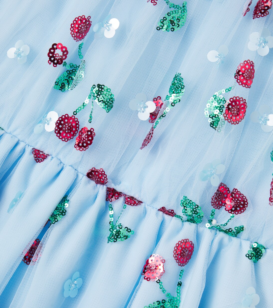 Robe en tulle à sequins | Self-Portrait Kids