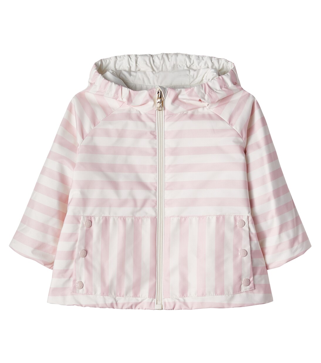 Bebé - chaqueta a rayas con capucha | Moncler Enfant
