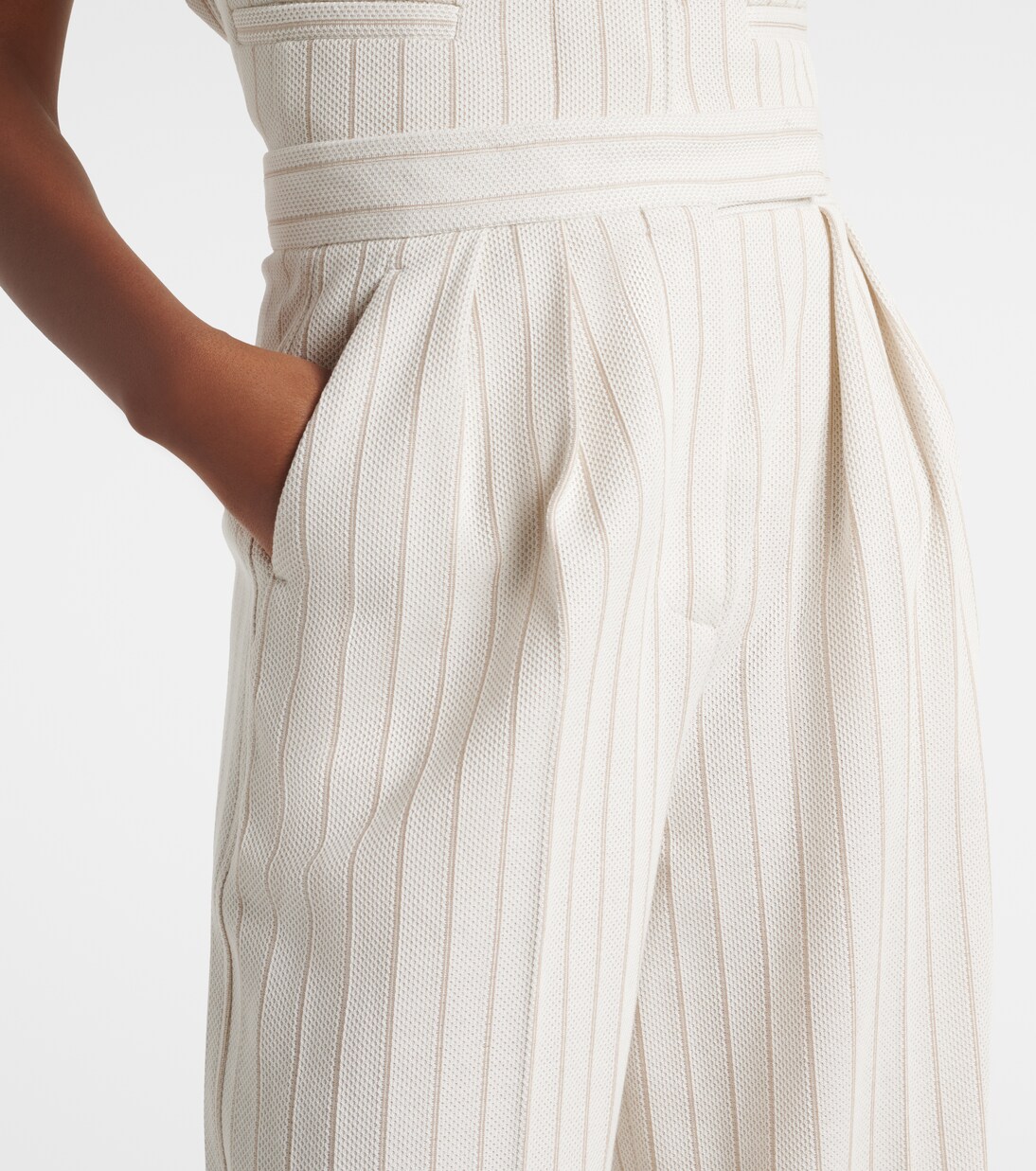 Osso striped cotton wide-leg pants | Max Mara