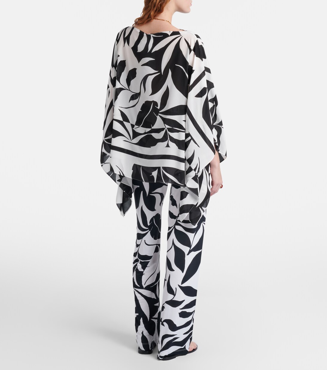 Abate printed wide-leg pants | Max Mara