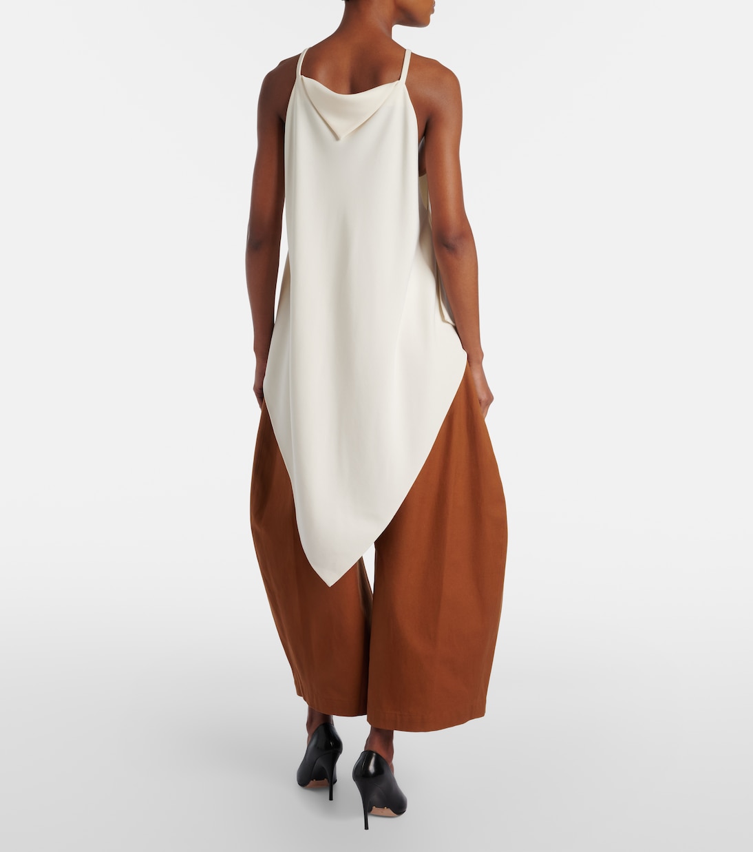 Crêpe balloon pants | Balenciaga