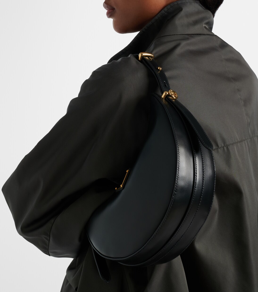 Sac Prada Arqué Mini en cuir | Prada