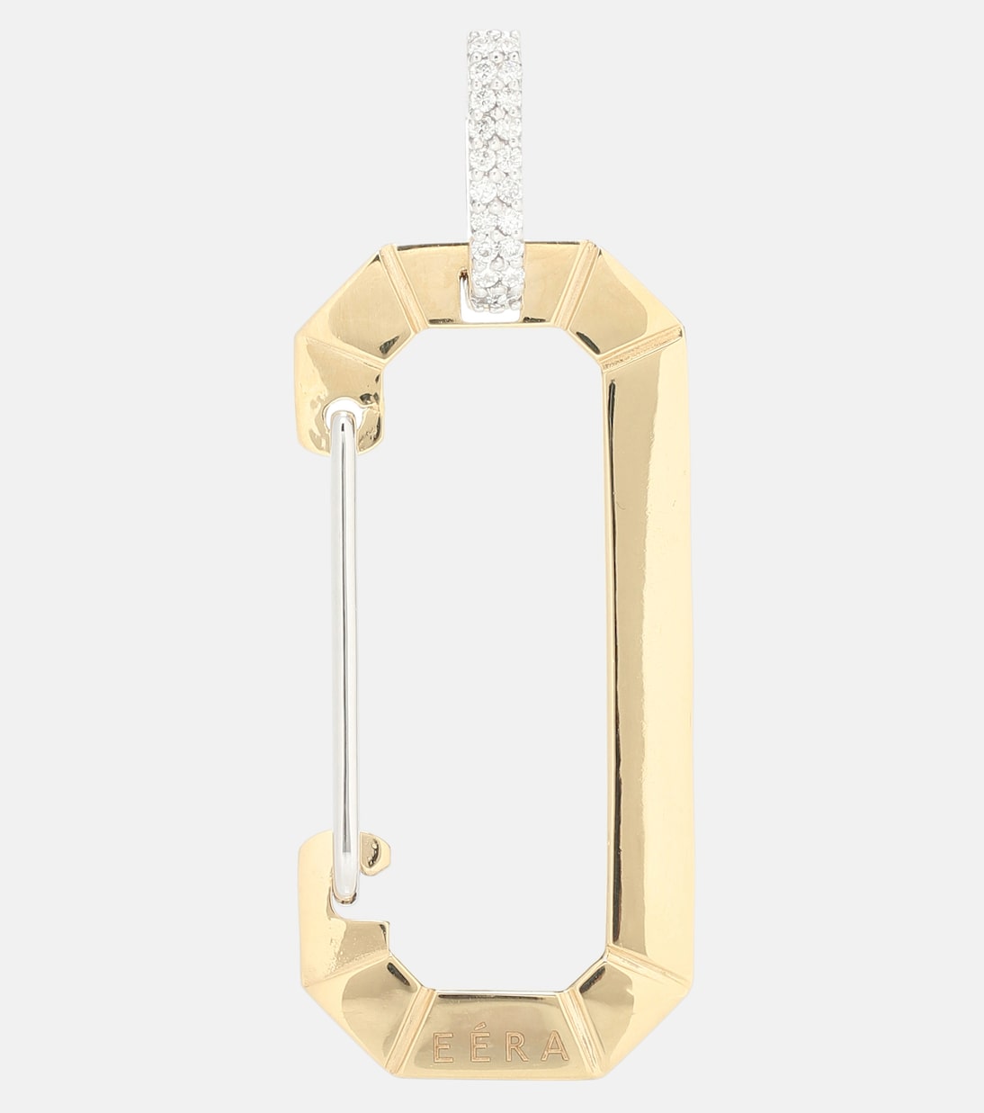 Boucle d'oreille unique Chiara Big en or 18 ct et diamants | Eéra
