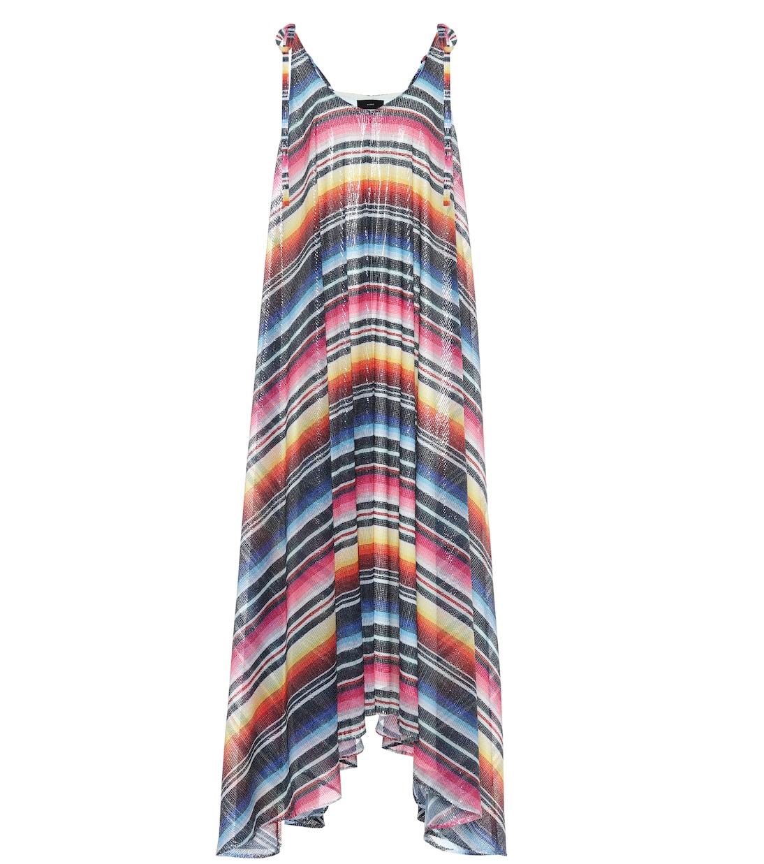Sarape sequined striped maxi dress | Alanui