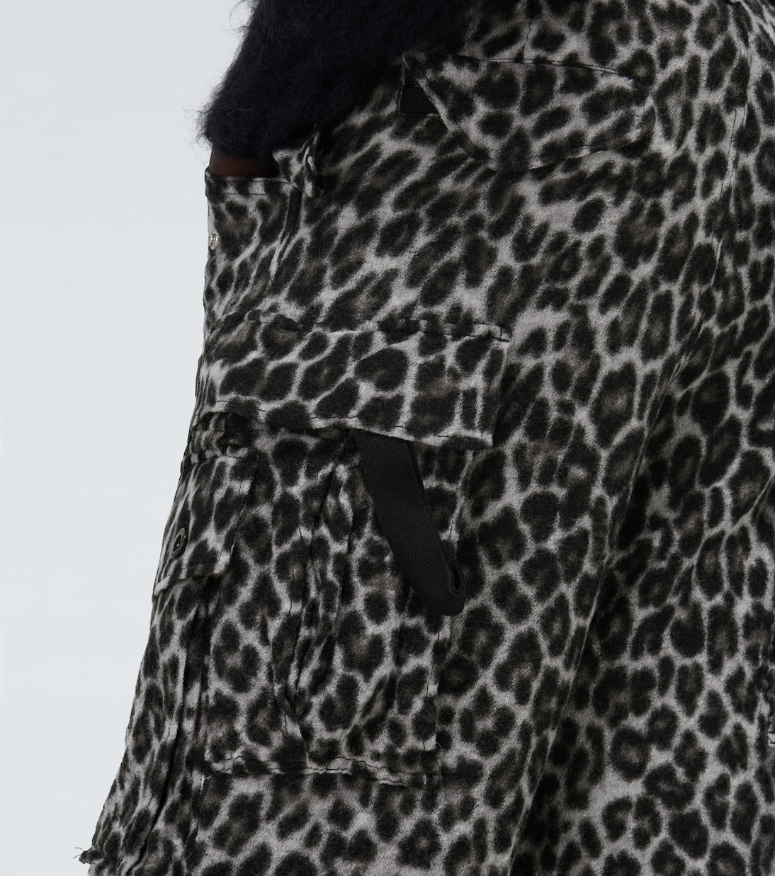 Pantalones cargo Leopard Shrivel | Sacai