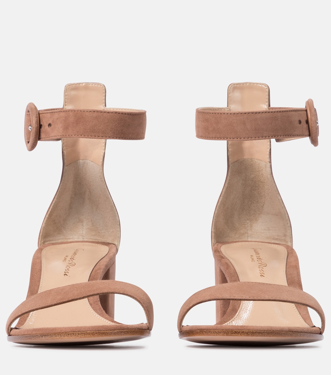 Versilia 60 suede sandals in beige - Gianvito Rossi | Mytheresa