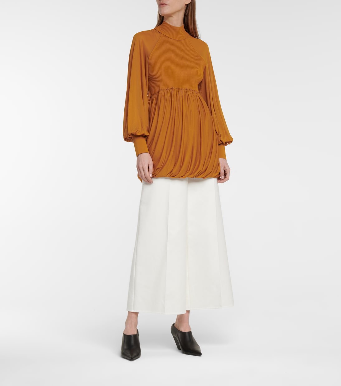 Pullover con peplum | Proenza Schouler