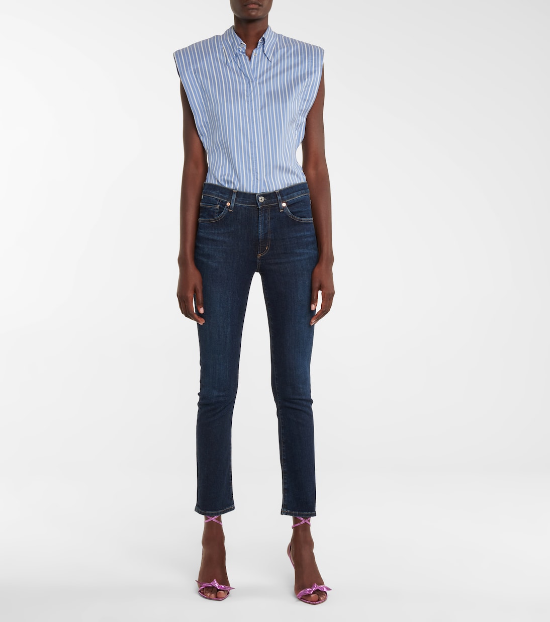 Jeans slim Skylar a vita media | Citizens of Humanity