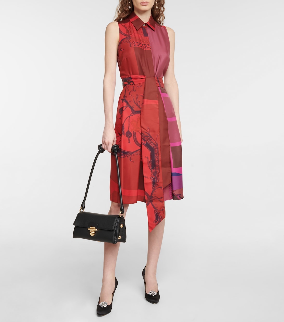 Pumps Honey aus Satin | Ferragamo