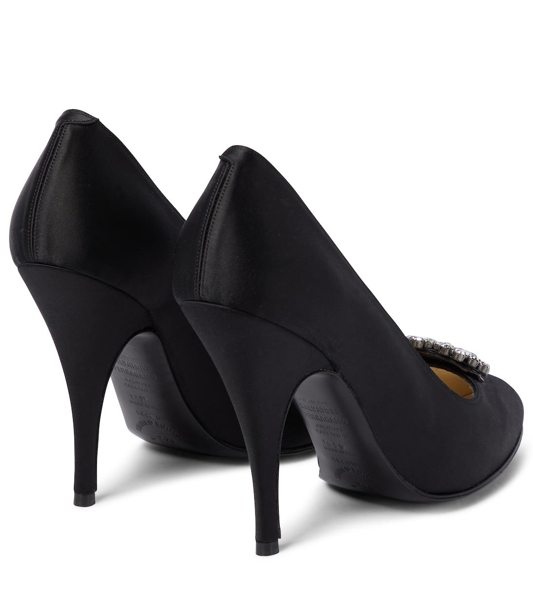 Pumps Honey aus Satin | Ferragamo