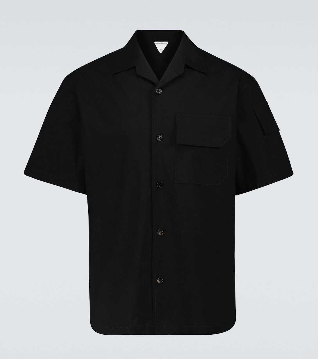 Stretch-cotton canvas shirt | Bottega Veneta