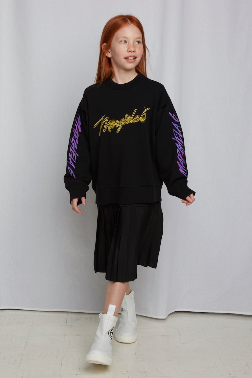 Rock aus Lederimitat | MM6 Maison Margiela Kids
