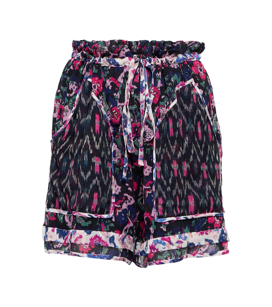 Shorts Riolmy in georgette con stampa | Marant Etoile