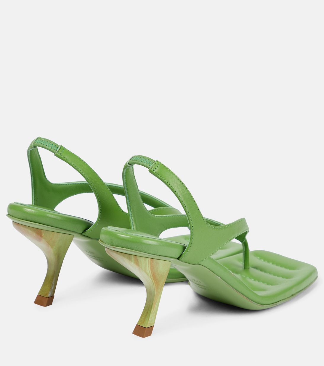 Gia/Rhw Rosie 13 leather thong sandals | Gia Borghini