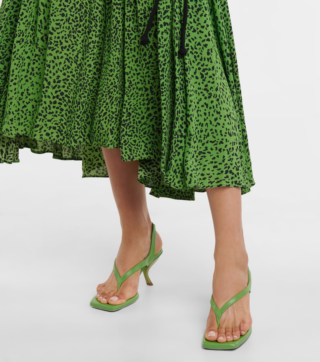 Gia/Rhw Rosie 13 leather thong sandals | Gia Borghini