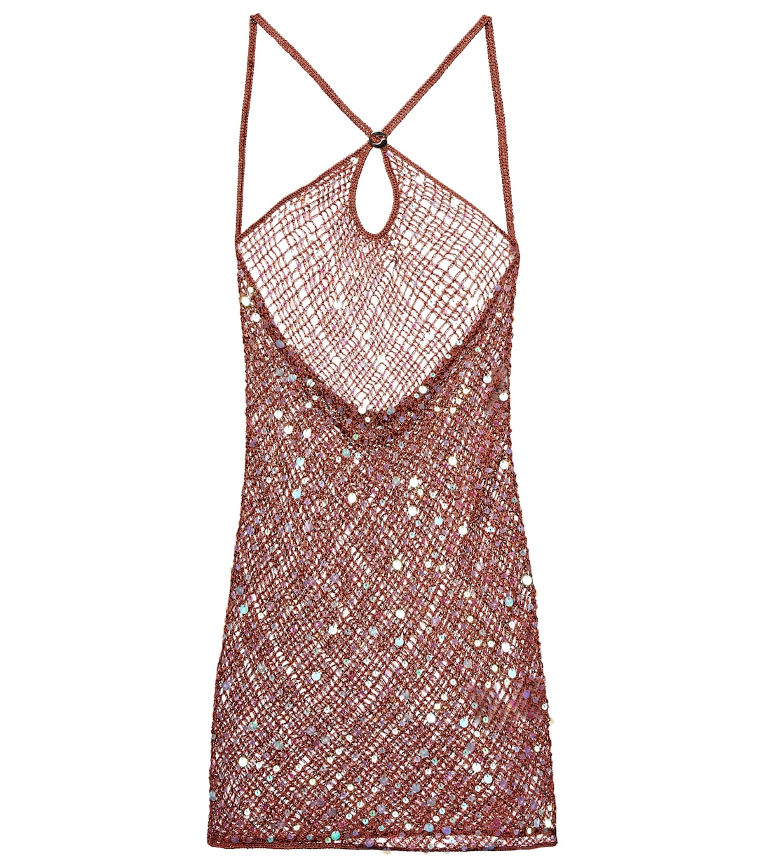 Robe en crochet à sequins | Coperni