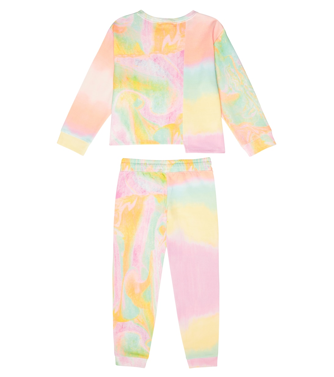 Pantaloni e felpa in cotone con stampa | Stella McCartney Kids