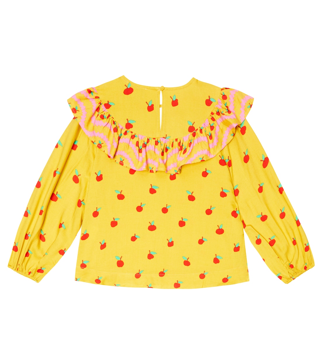 Blusa con stampa e volant | Stella McCartney Kids