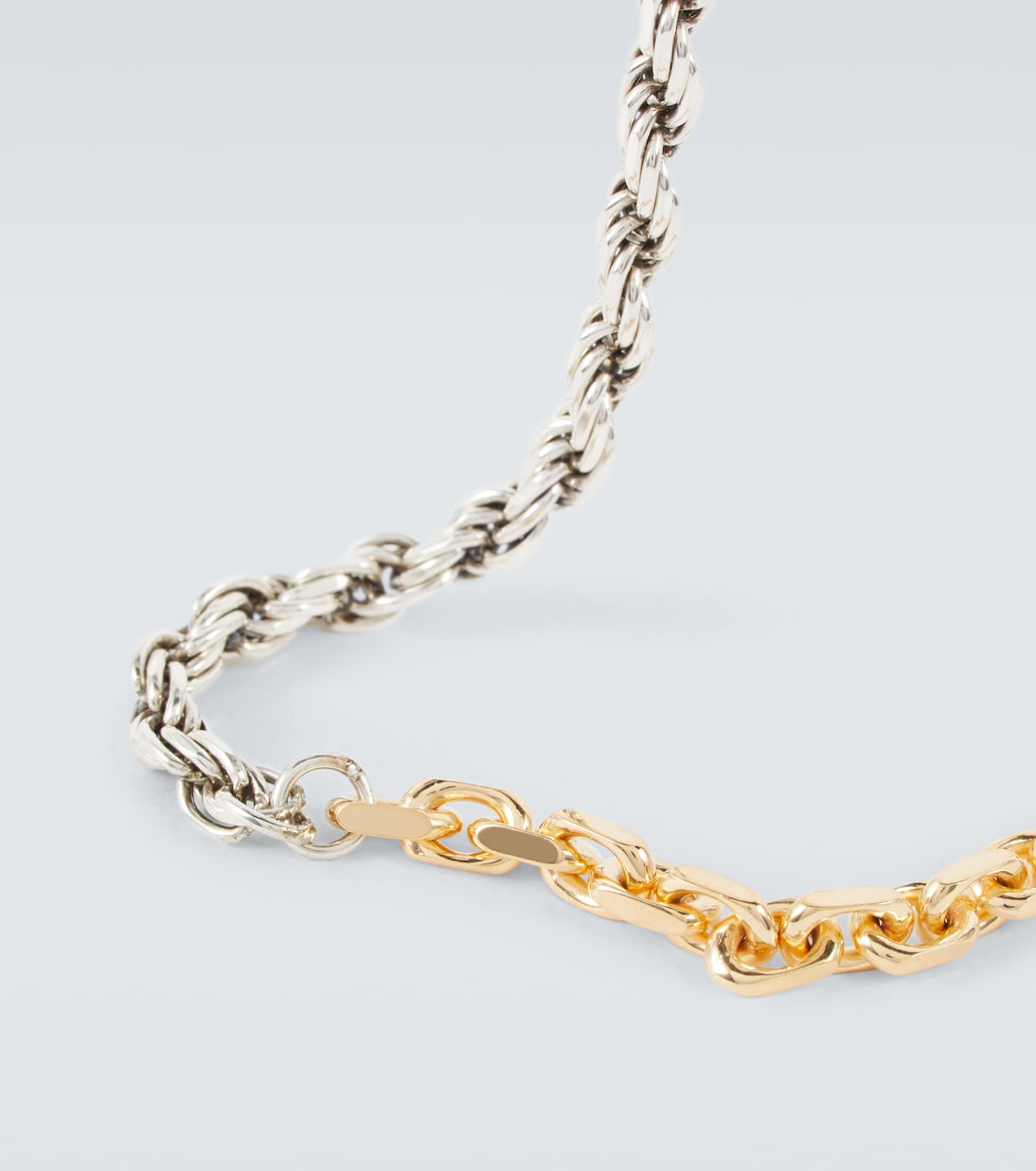 Bracciale in argento sterling bagnato in oro 18kt | Bottega Veneta