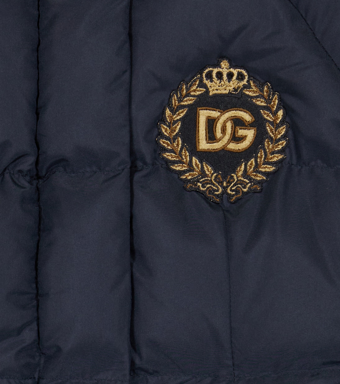 Chaqueta acolchada con logo | Dolce&Gabbana Kids