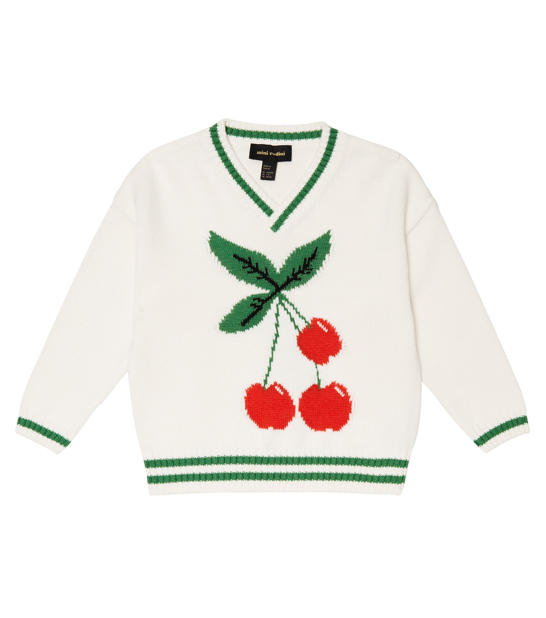 Pullover con scollo a V | Mini Rodini