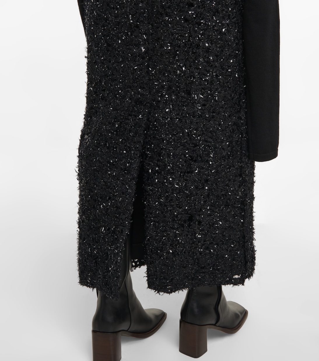 Boucle wool maxi skirt | The Row