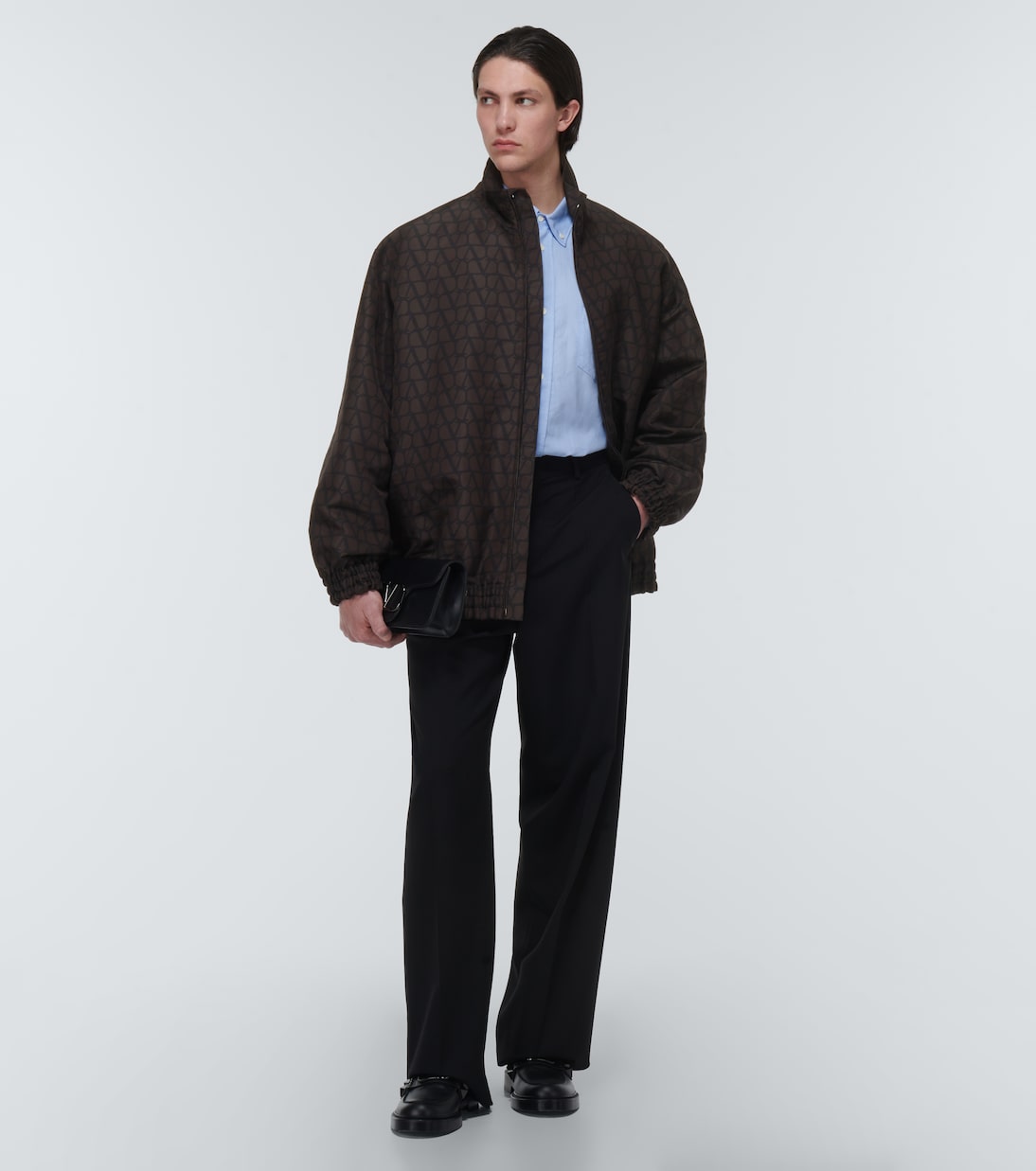 Toile Iconographe silk track jacket | Valentino