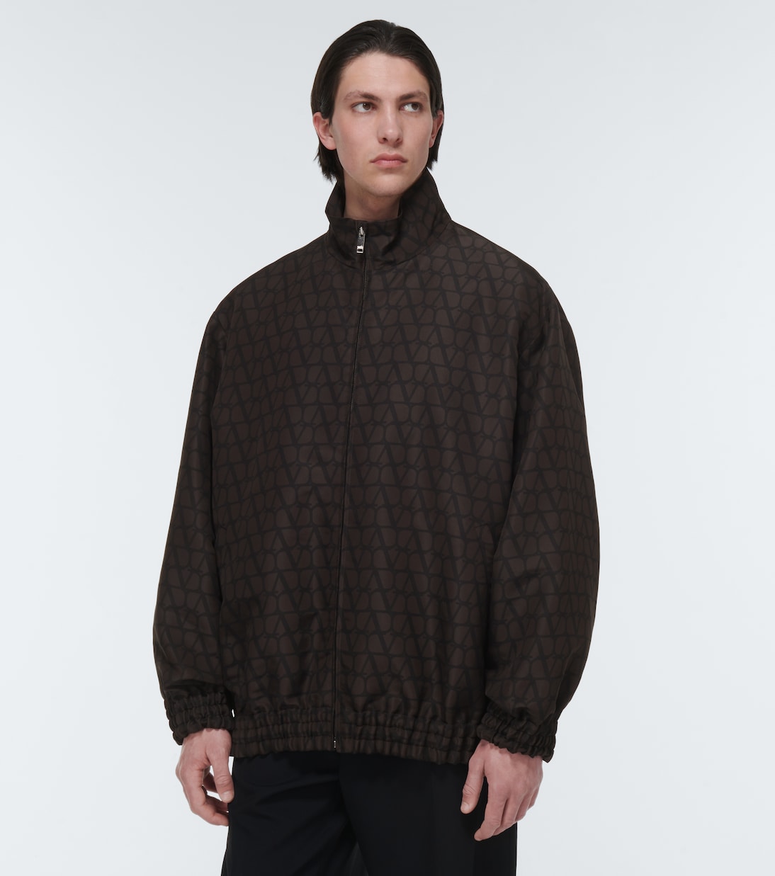 Toile Iconographe silk track jacket | Valentino