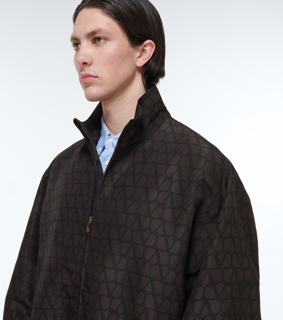 Toile Iconographe silk track jacket | Valentino