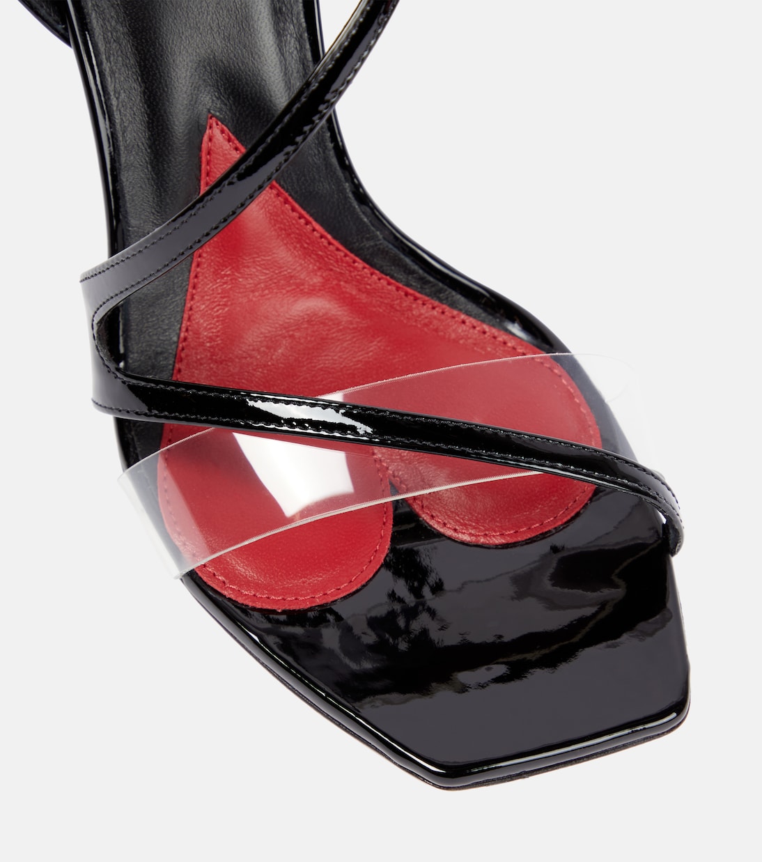 I Love Vivier PVC and patent leather sandals | Roger Vivier