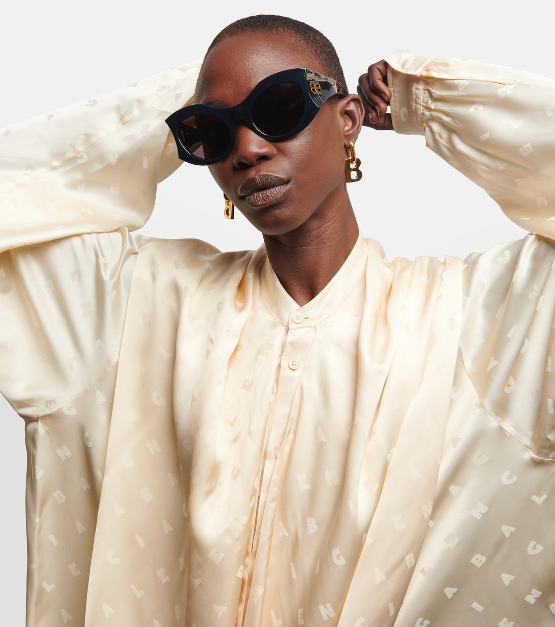 Gafas de sol redondas | Balenciaga