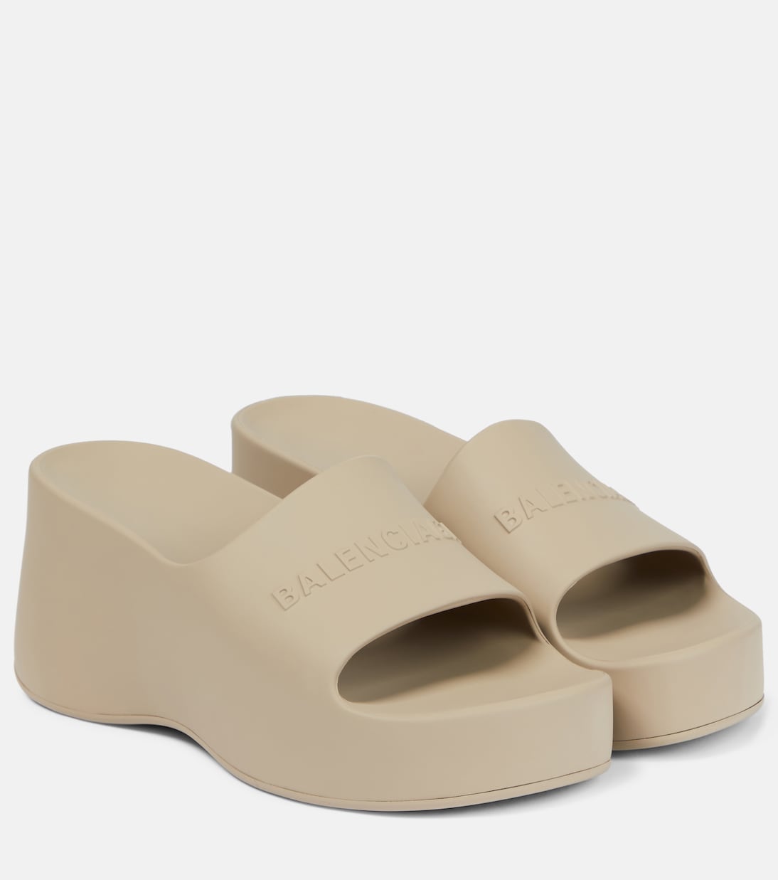Logo rubber slides | Balenciaga