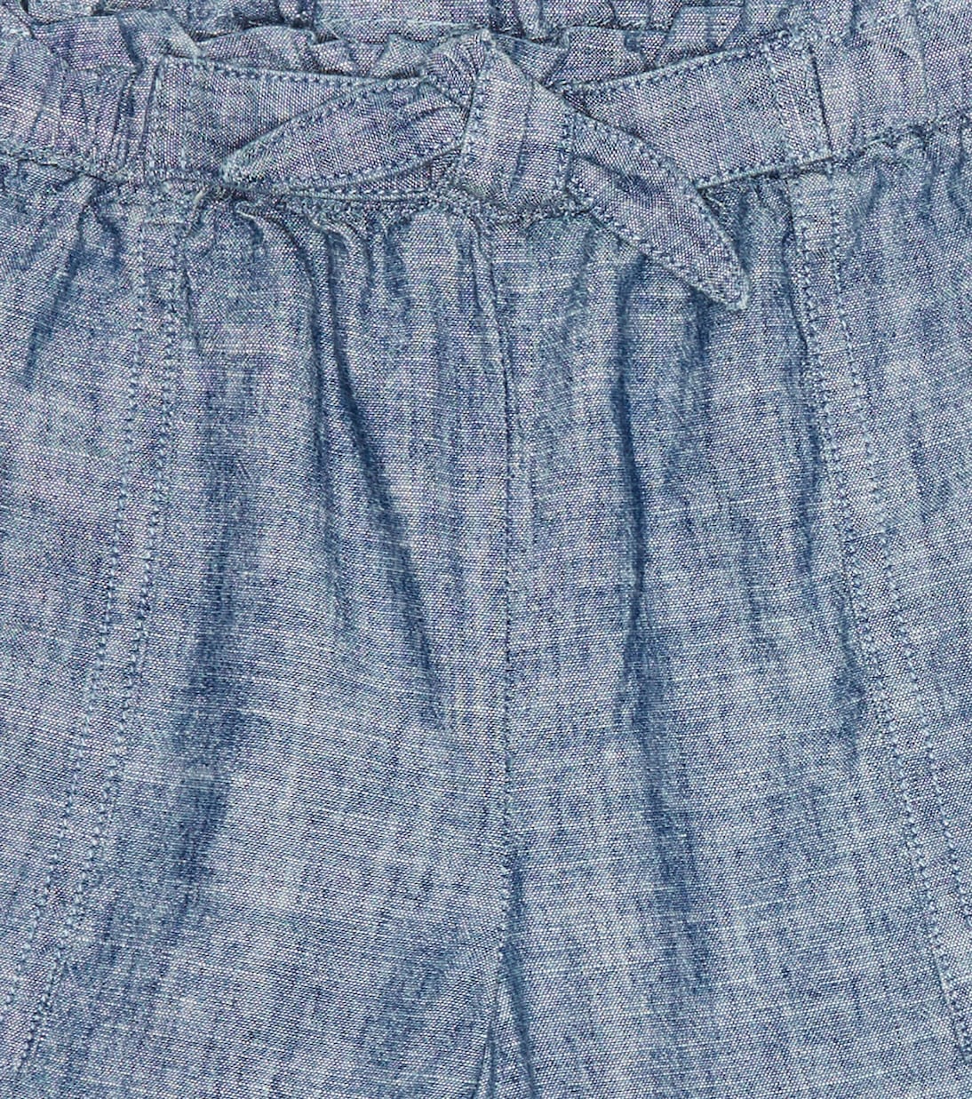 Shorts in chambray di cotone | Polo Ralph Lauren Kids
