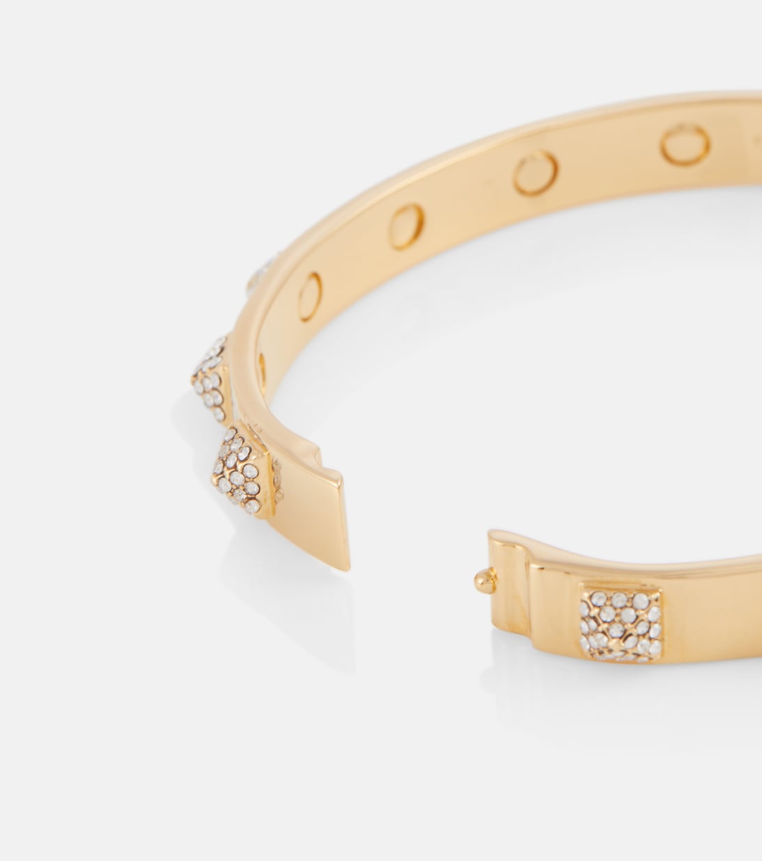 Rockstud bangle with Swarovski® crystals | Valentino