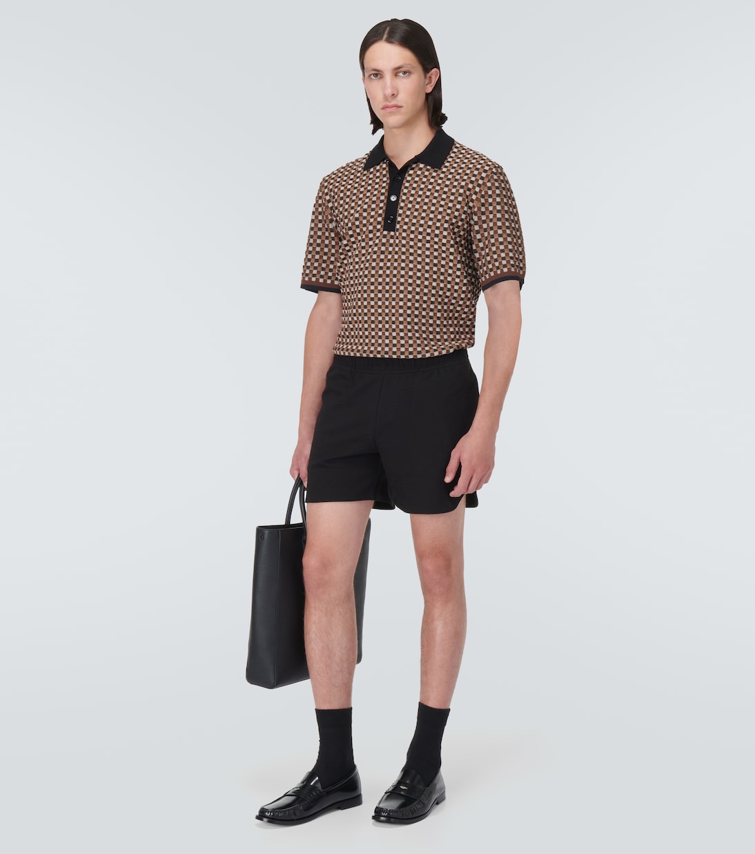 Shorts EKD en jacquard de algodón | Burberry